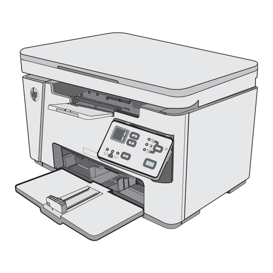 HP LaserJet Pro MFP M25 Guide De L'utilisateur