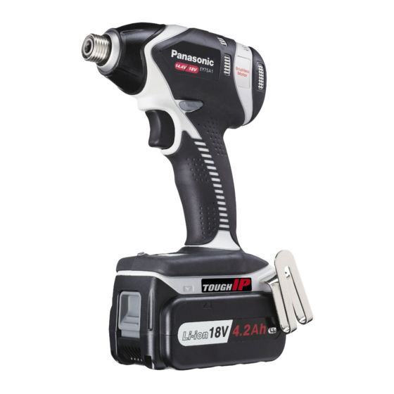 Panasonic EY75A1 Instructions D'utilisation