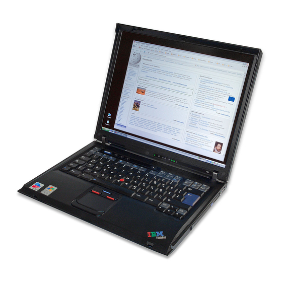 IBM ThinkPad X32 Série Instructions De Configuration