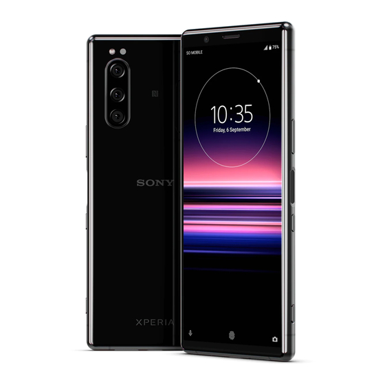 Sony Xperia 5 Guide De L'utilisateur