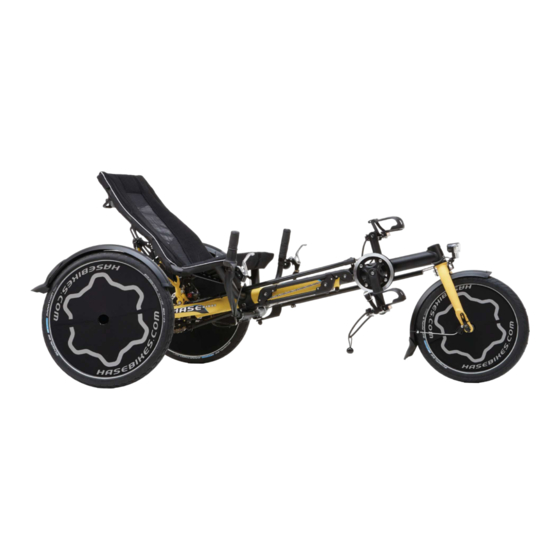 HASE Bikes TRIX Manuel D'utilisation