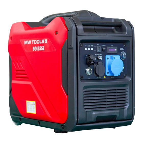 MW TOOLS BGI55SE Manuel Utilisateur