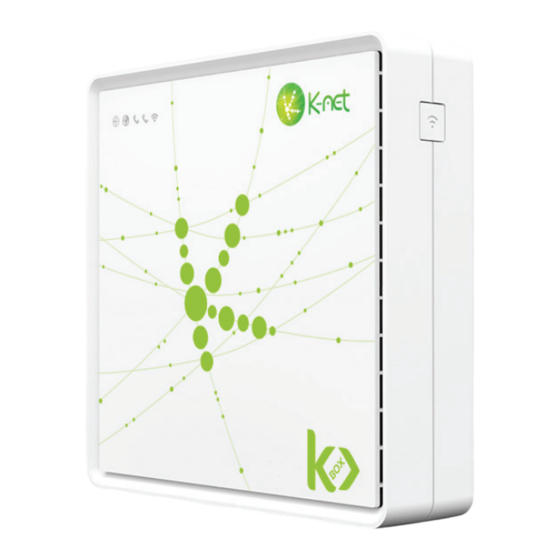 K-net KBox v2b Guide D'installation