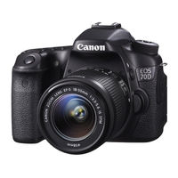 Canon EOS 70DW Mode D'emploi