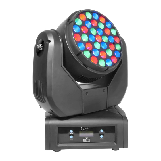 Chauvet Professional Q-WASH 260-LED Guide De Référence Rapide