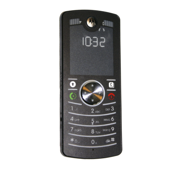 Motorola MOTOFONE F3 Guide De Mise En Route