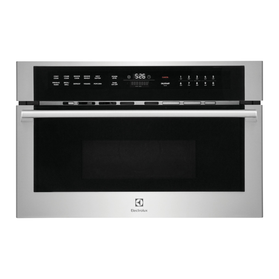 Electrolux EMBD3010AS Manuel De L'utilisateur