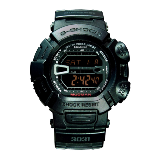 Casio 3031 Guide D'utilisation