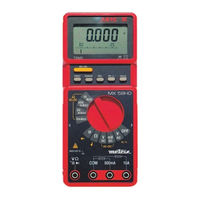 Metrix MX 58HD Notice De Fonctionnement