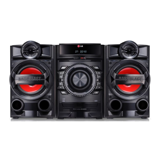 LG CM4230 Manuel D'utilisation