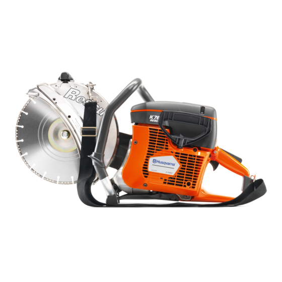 Husqvarna K 760 Manuel D'utilisation