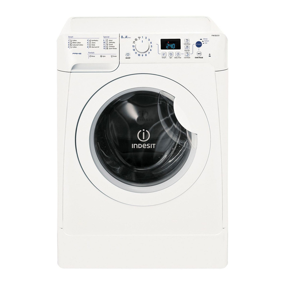 Indesit PWC 91271 W Mode D'emploi