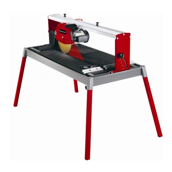 EINHELL TE-SC 920 L Mode D'emploi D'origine