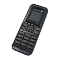 Alcatel-Lucent 8232 DECT Handset Manuel Utilisateur