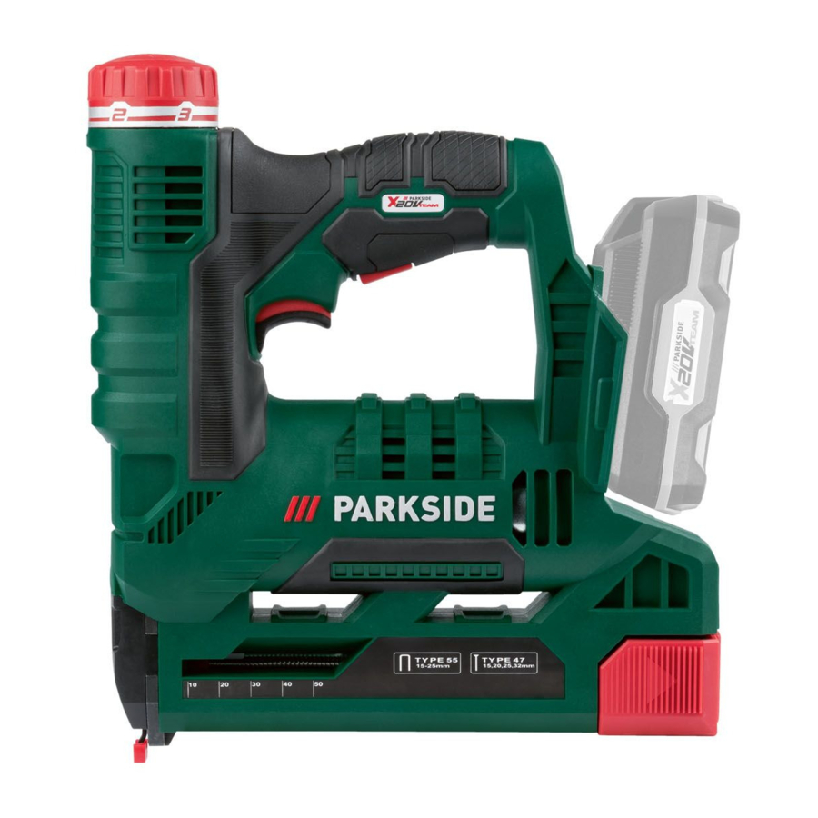 Parkside PAT 20-Li A1 Instructions D'utilisation Et Consignes De Sécurité