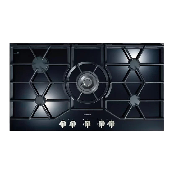 Gaggenau CG290 Mode D'emploi