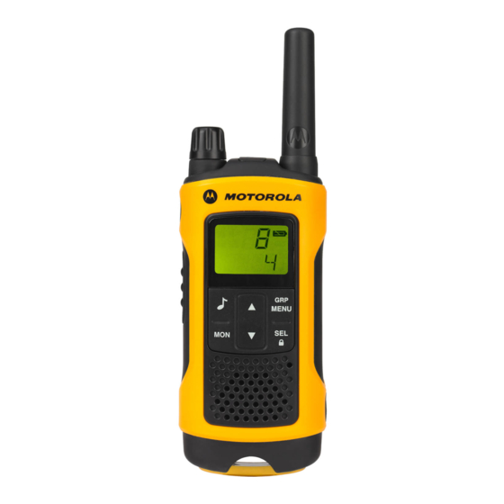 Motorola T80 Manuel Du Propriétaire