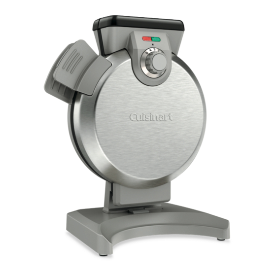 Cuisinart WAF-V100C Livret D'instructions Et De Recettes