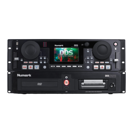 Numark DDS 80 Guide D'utilisation