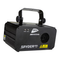 JB Systems SPYDER-RGB LASER Mode D'emploi