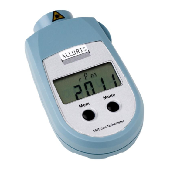 ALLURIS SMT-200 Notice D'utilisation