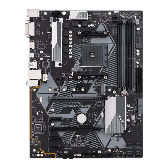 Asus PRIME B450-PLUS Mode D'emploi