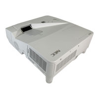 NEC UM330W Mode D'emploi