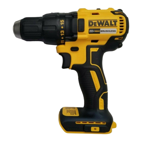 DeWalt DCD777 Guide D'utilisation