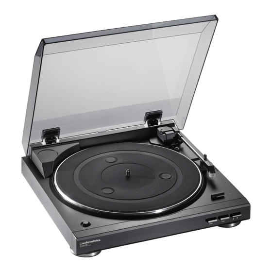 Audio-Technica AT-LP2D-USB Installation Et Utilisation