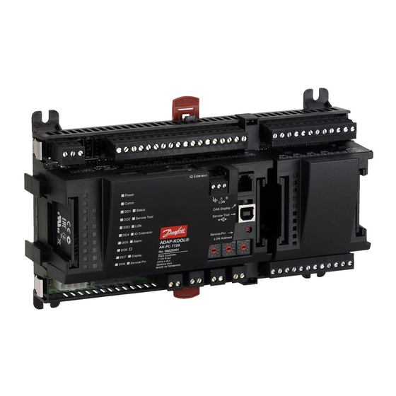 Danfoss AK-PC 772A Guide