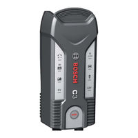 Bosch C3 Manuel