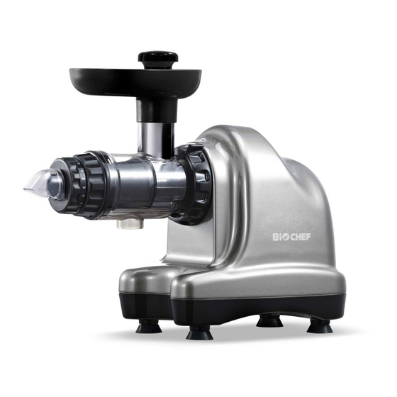 Biochef Axis Manuel D'utilisation Et Recettes