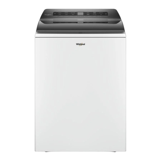 Whirlpool WTW5105HW Instructions D'utilisation