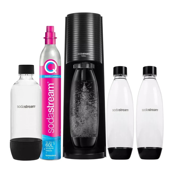 SodaStream TERRA Manuel D'utilisation