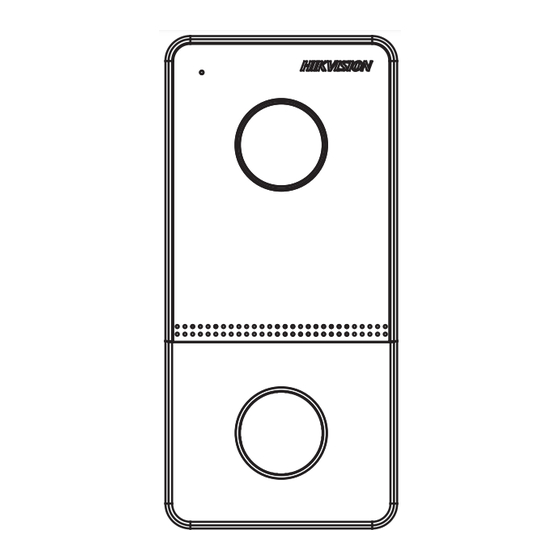 HIKVISION DS-KV61X3-PE1 Guide D'utilisation