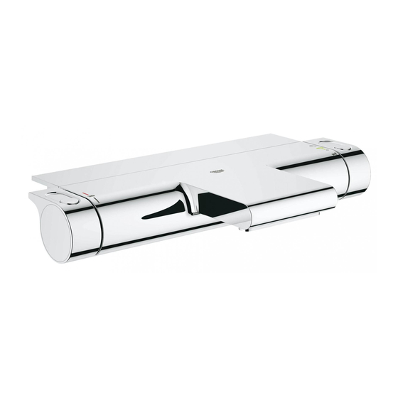 Grohe GROHTHERM 2000 34 521 Manuel D'installation