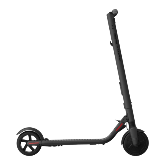 Segway-Ninebot KickScooter Démarrage Rapide