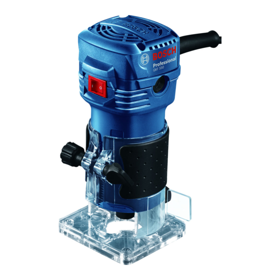 Bosch Power Tools GKF 550 Professional Notice Originale