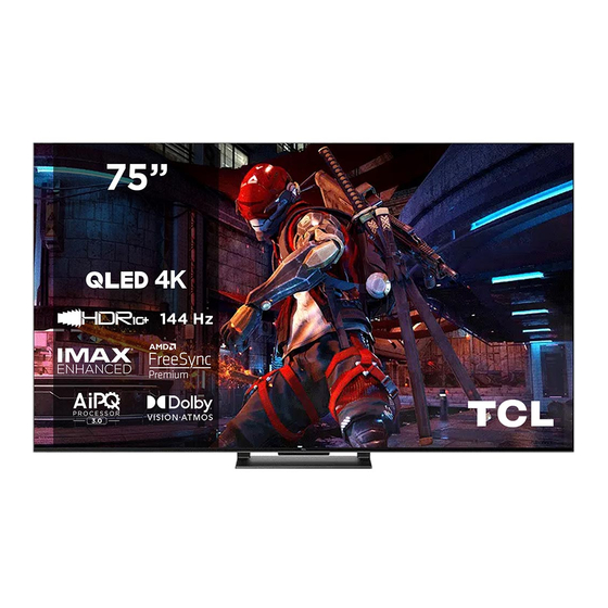 TCL 75C745 Mode D'emploi