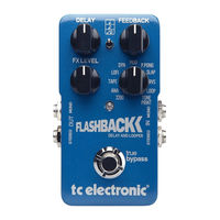 Tc Electronic Flashback DELAY AND LOOPER Mode D'emploi