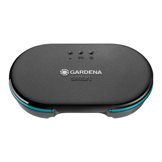 Gardena smartsystem Mode D'emploi