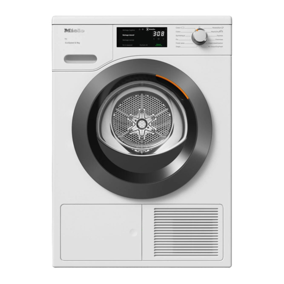 Miele TCL 780 WP Mode D'emploi