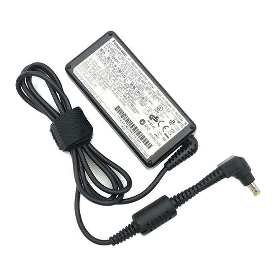 Panasonic CF-AA1623A Manuel D'instructions