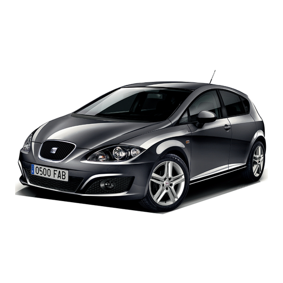 Seat LEON Manuel D'instructions