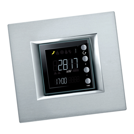 LEGRAND bticino MyHOME Energy Display Manuel D'utilisation