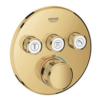 Grohe GROHTHERM SMARTCONTROL 29 126 Mode D'emploi