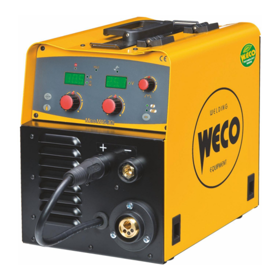 Weco Micro Mag 301 PLUS Guide D'utilisation