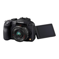 Panasonic LUMIX DMC-G6X Mode D'emploi De Base