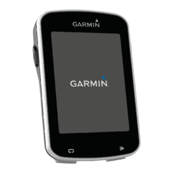 Garmin Edge Explore 820 Manuel D'utilisation