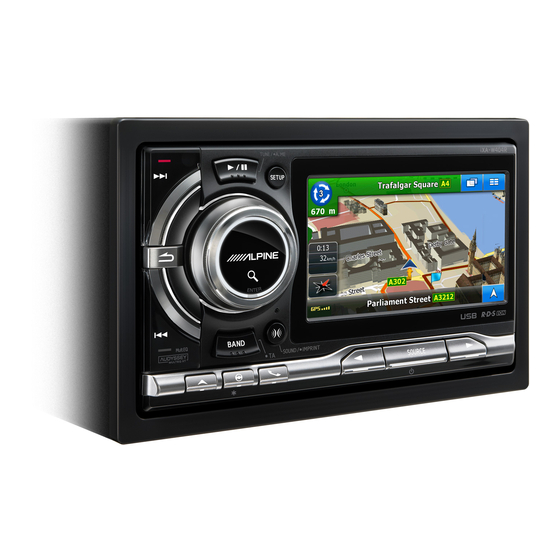 Alpine iXA-W404 Mode D'emploi